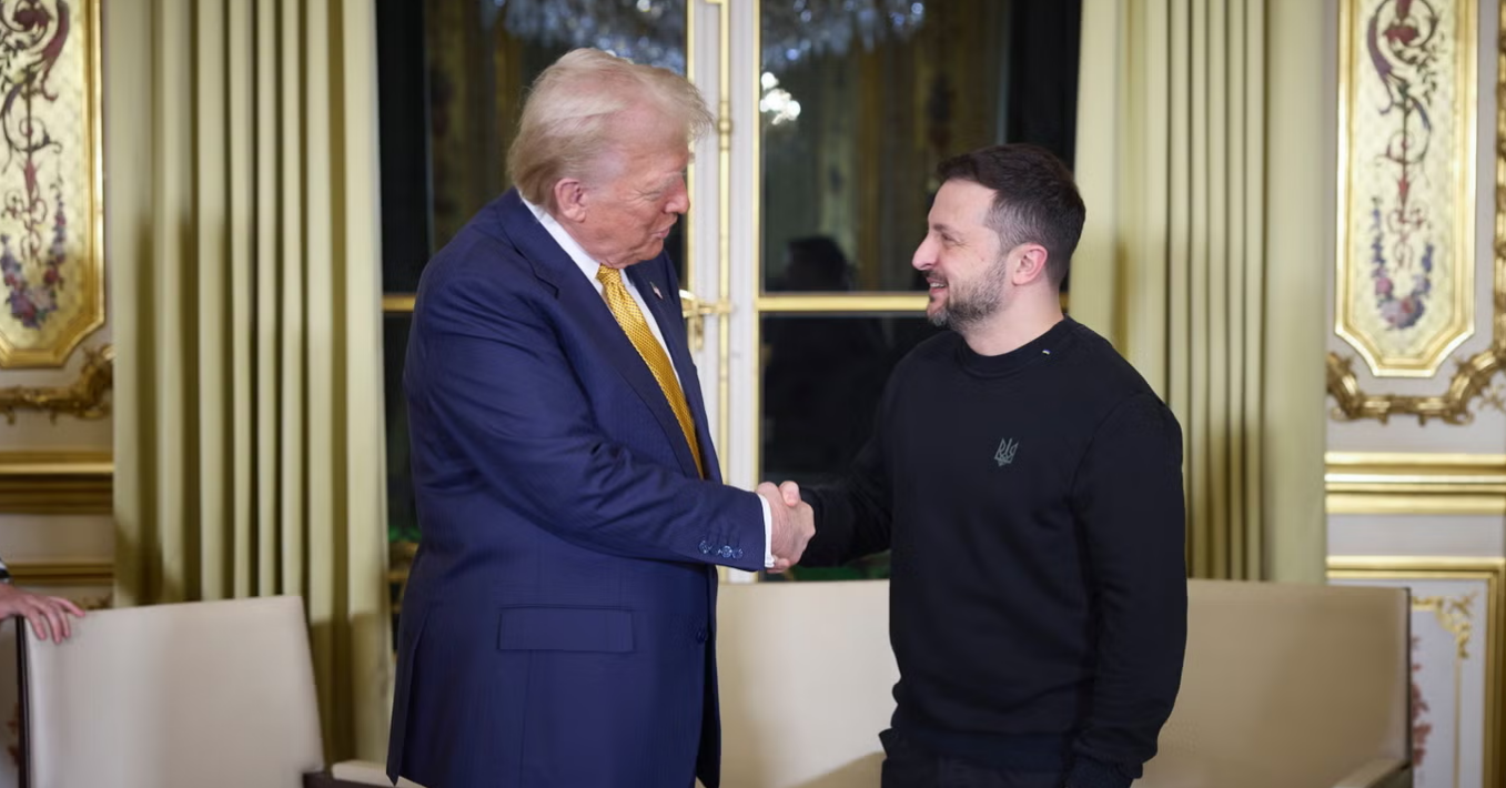 Trump talks ending Ukraine war with Zelensky in ‘good and productive’ first in-person meeting since US election