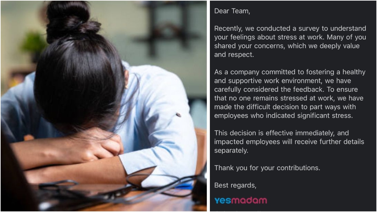 Layoffs: YesMadam’s survey asks employees if they were stressed, all who said ‘yes’ fired! Social media shocked